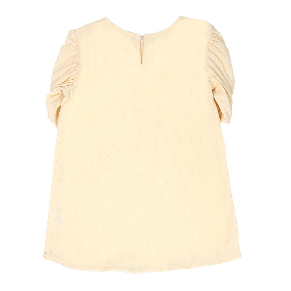 Girls Casual Top Cool - Cream