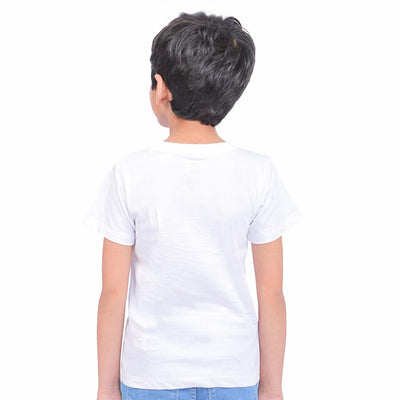 Boys T-Shirt H/S  - White