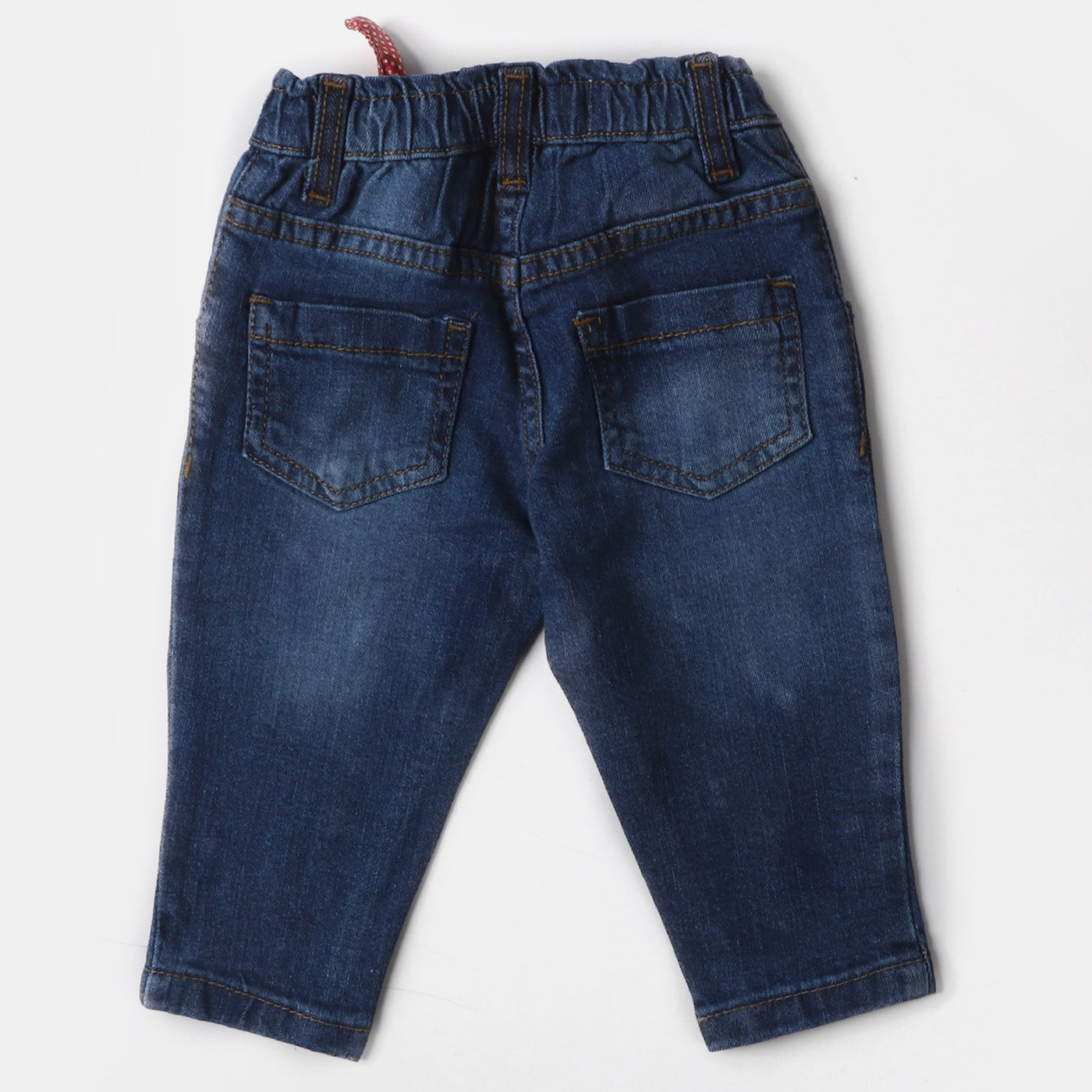 Infant Girls Denim Pant Mushroom - Mid Blue