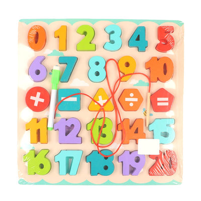 Wooden Sheet Numeric