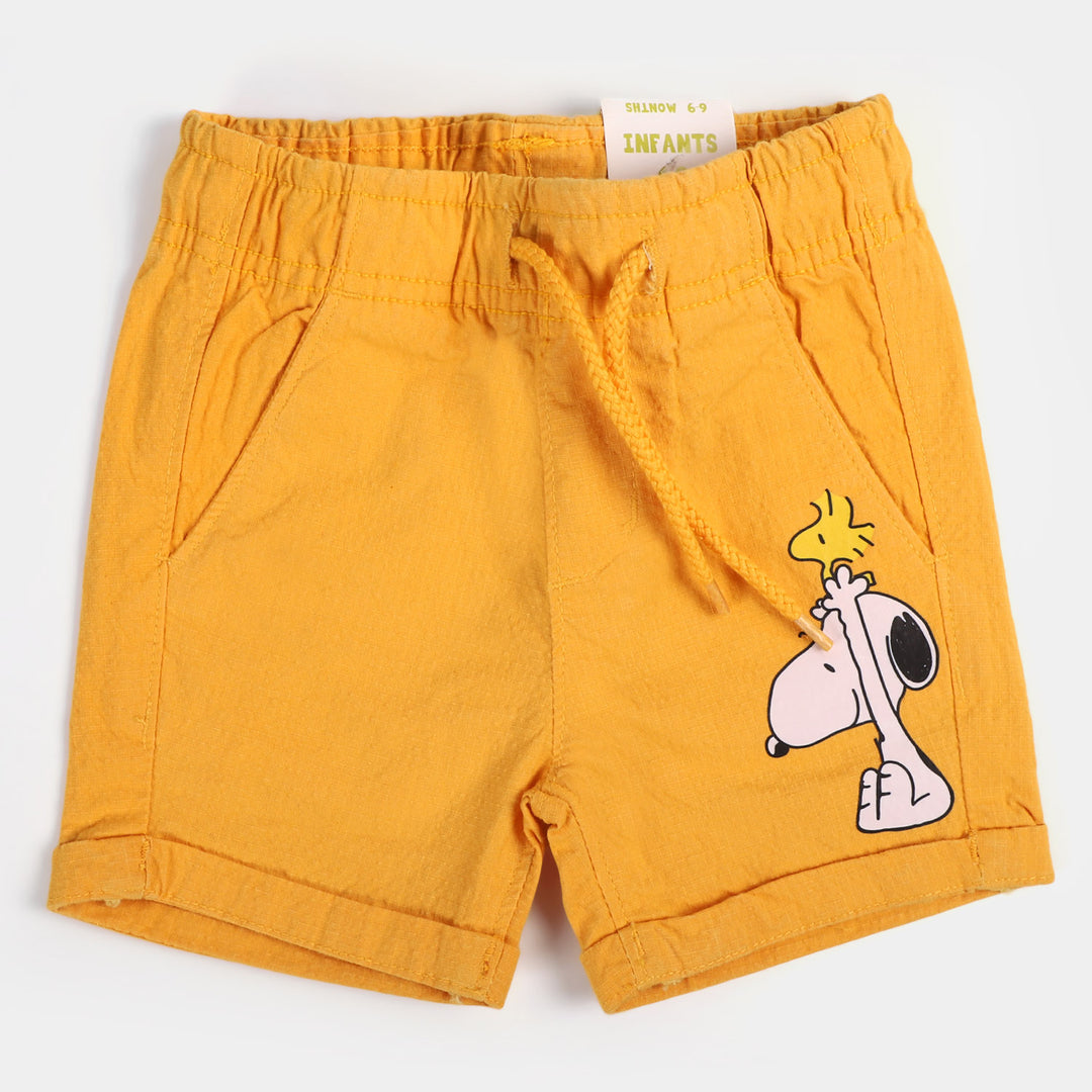 Infant Boys Cotton Short Character| Citrus