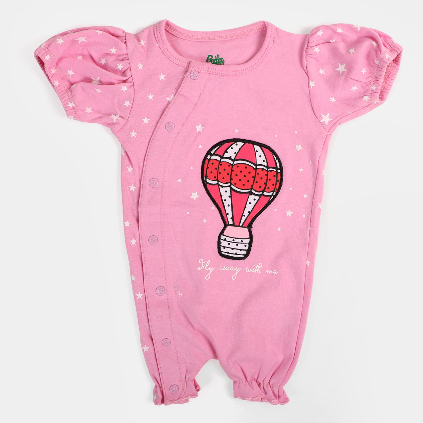Infant Girls Knitted Romper Fly Away With Me | Pink