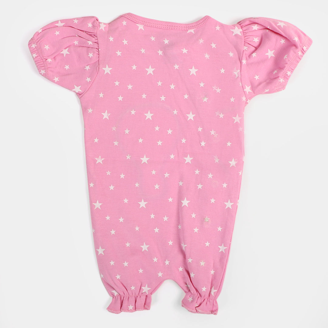 Infant Girls Knitted Romper Fly Away With Me | Pink