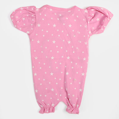 Infant Girls Knitted Romper Fly Away With Me | Pink