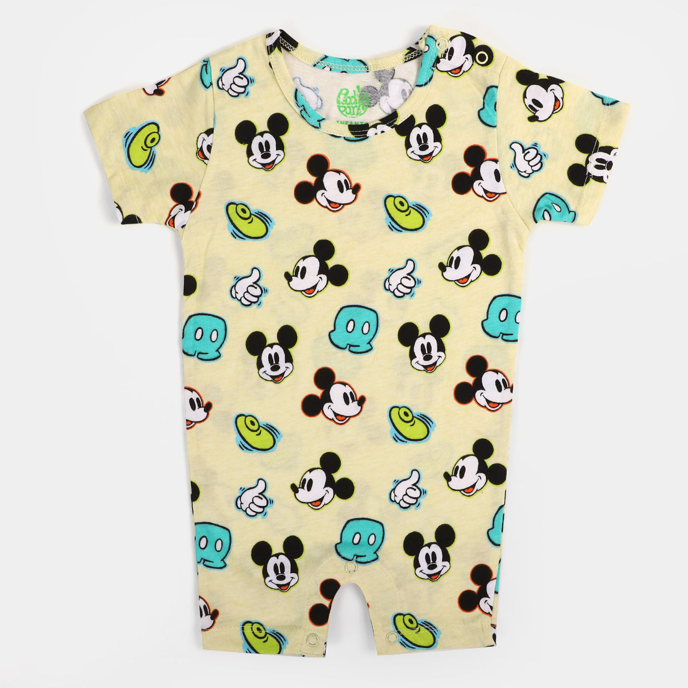 Infant Boys Cotton Romper Character - Yellow