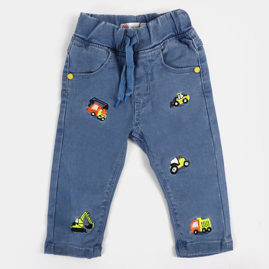 Infant Boys Denim Pant Construction| LIGHT BLUE
