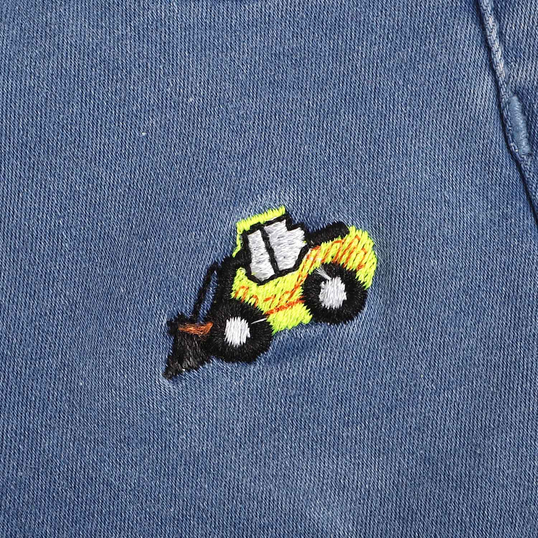 Infant Boys Denim Pant Construction| LIGHT BLUE