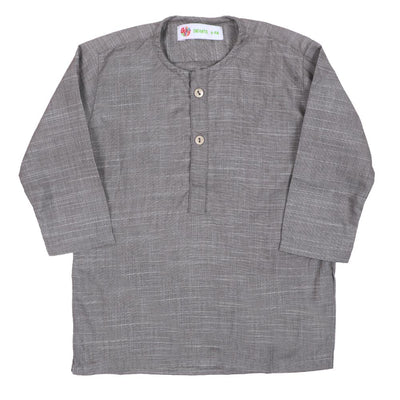 Infant Kurta For Boys -Cool Grey