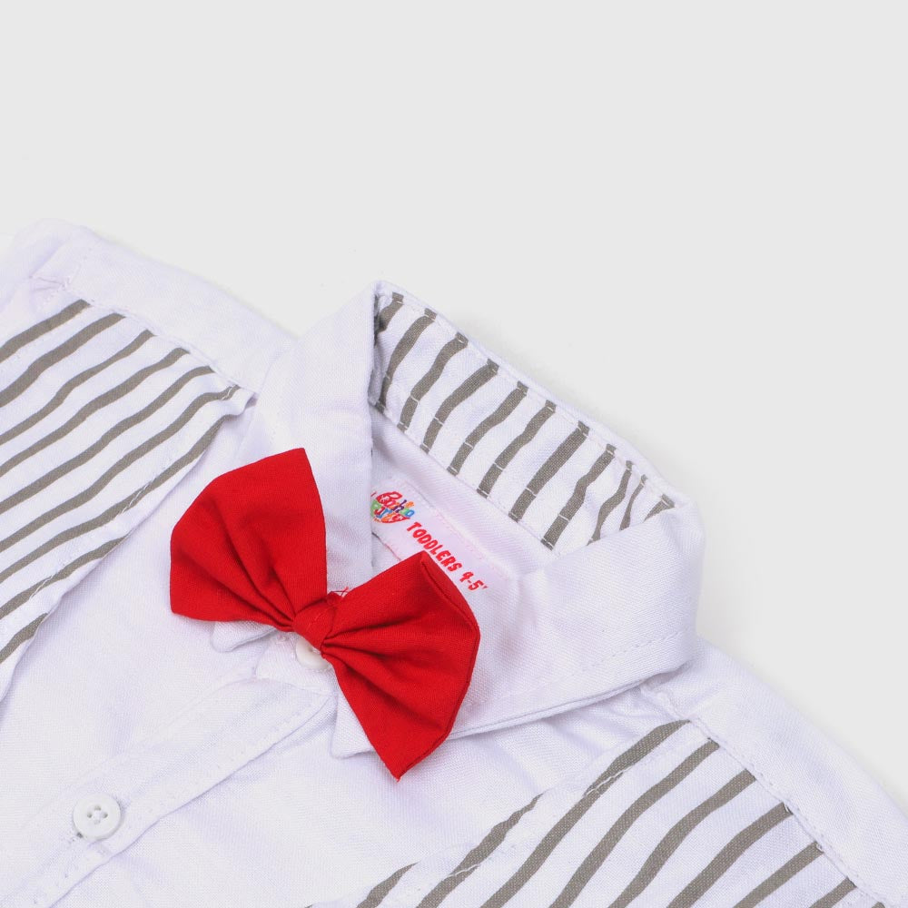 Boys suit 3 Pcs Stripes - GREY