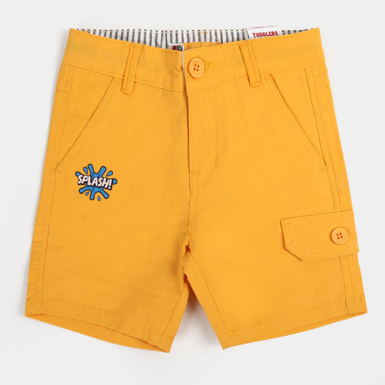 Boys Cotton Short Splash - Citrus