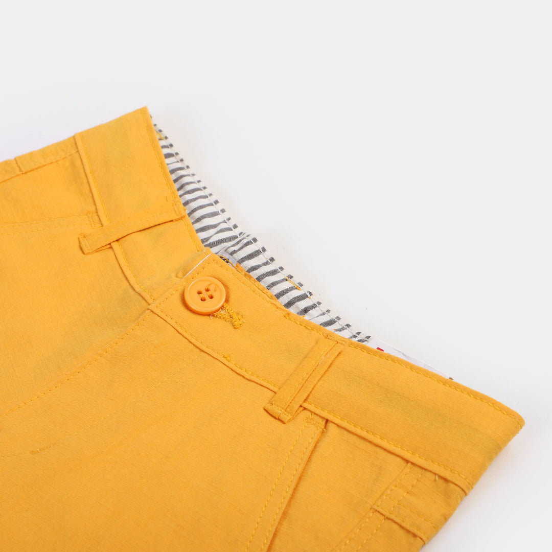 Boys Cotton Short Splash - Citrus