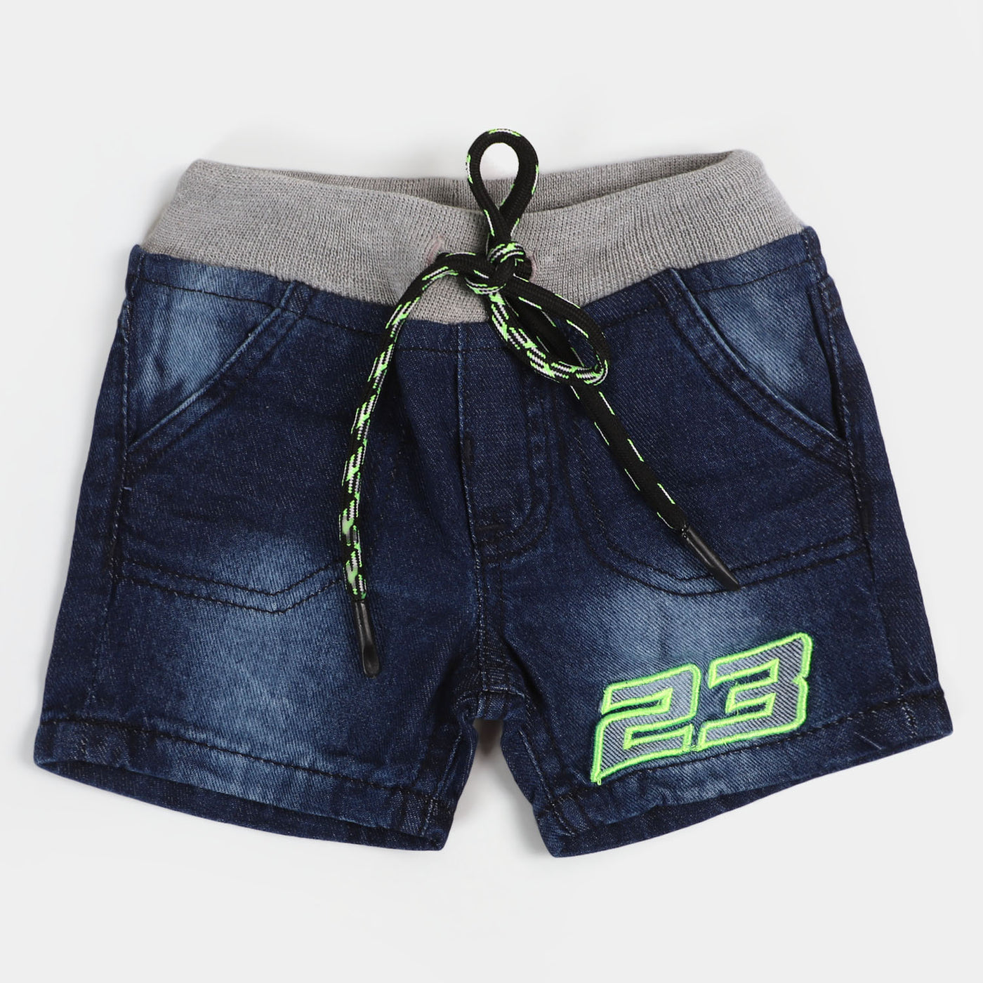 Infant Boys Denim Short - Light Blue