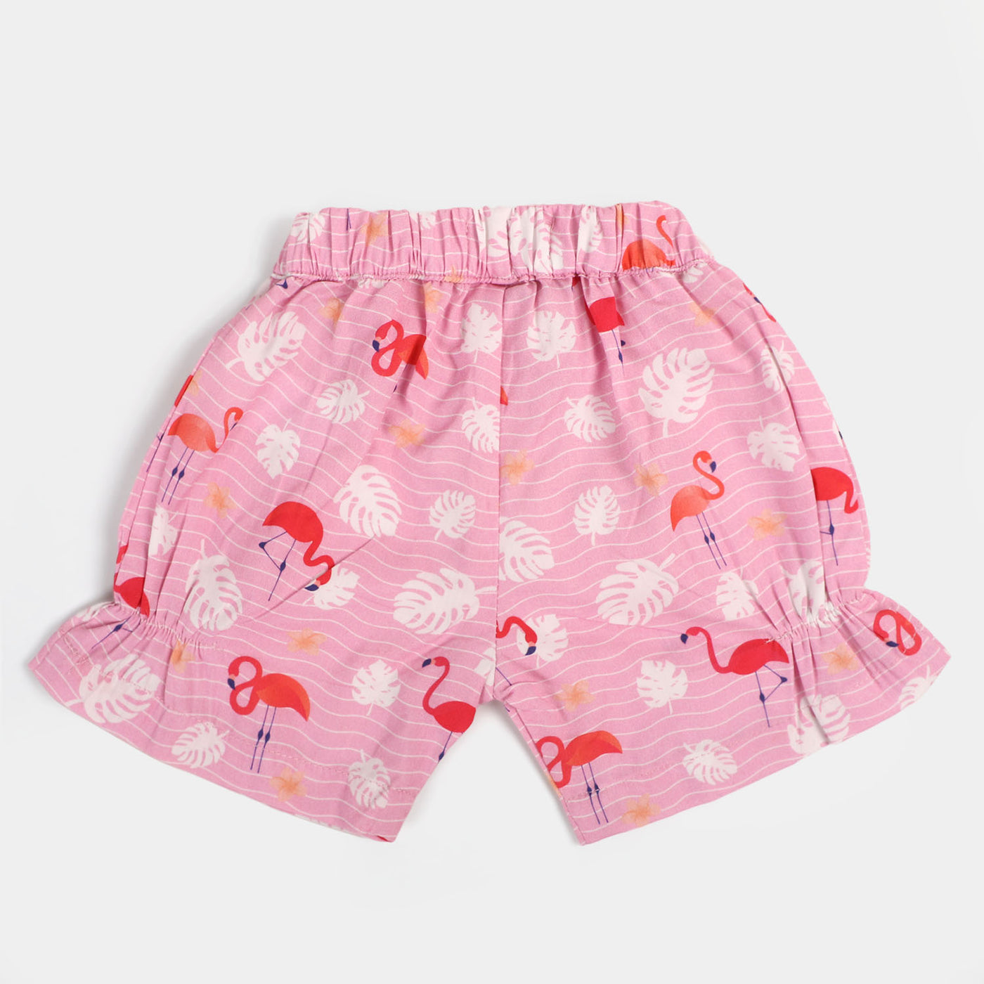 Infant Girls Woven Suit Flamingo - Pink