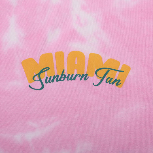 Teens Girls Cotton T-Shirt Miami - Multi