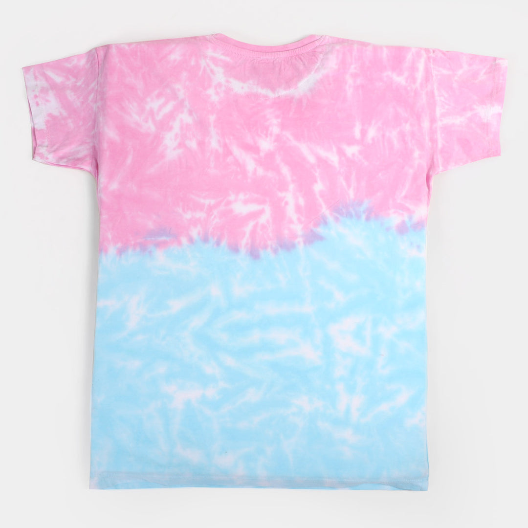 Teens Girls Cotton T-Shirt Miami - Multi