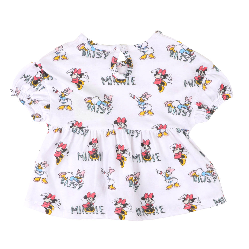 Infant Girls T-Shirt Mini Daisy - B.White