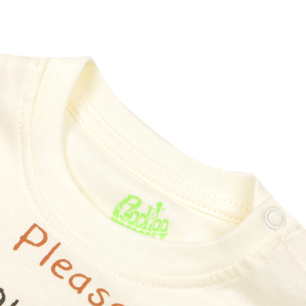 Infant Boys T Shirt My Tail - Lion