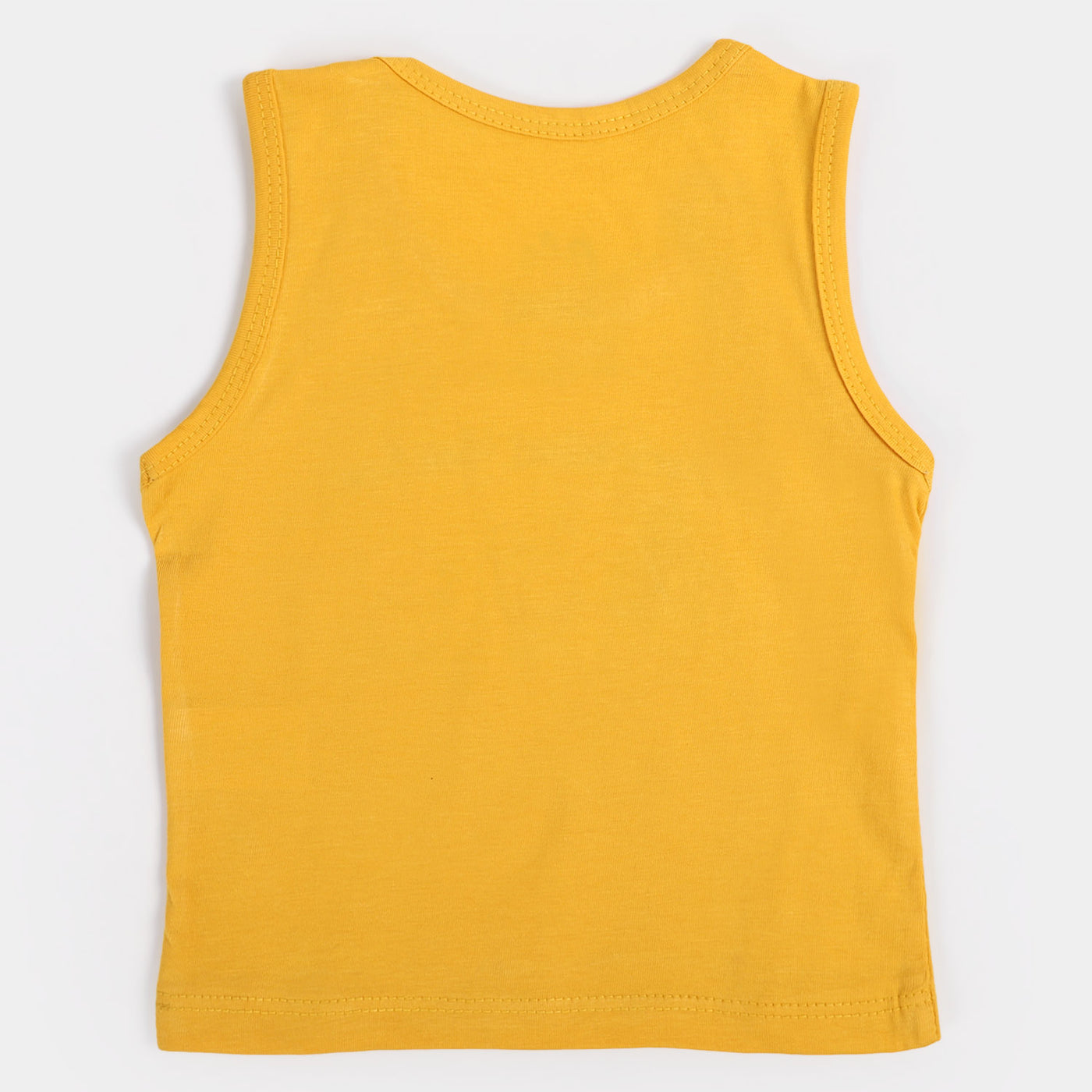 Infant Cotton  Boys Sando Sea Life | Yellow