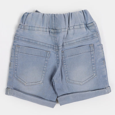 Girls Denim Short Cactus | LIGHT BLUE