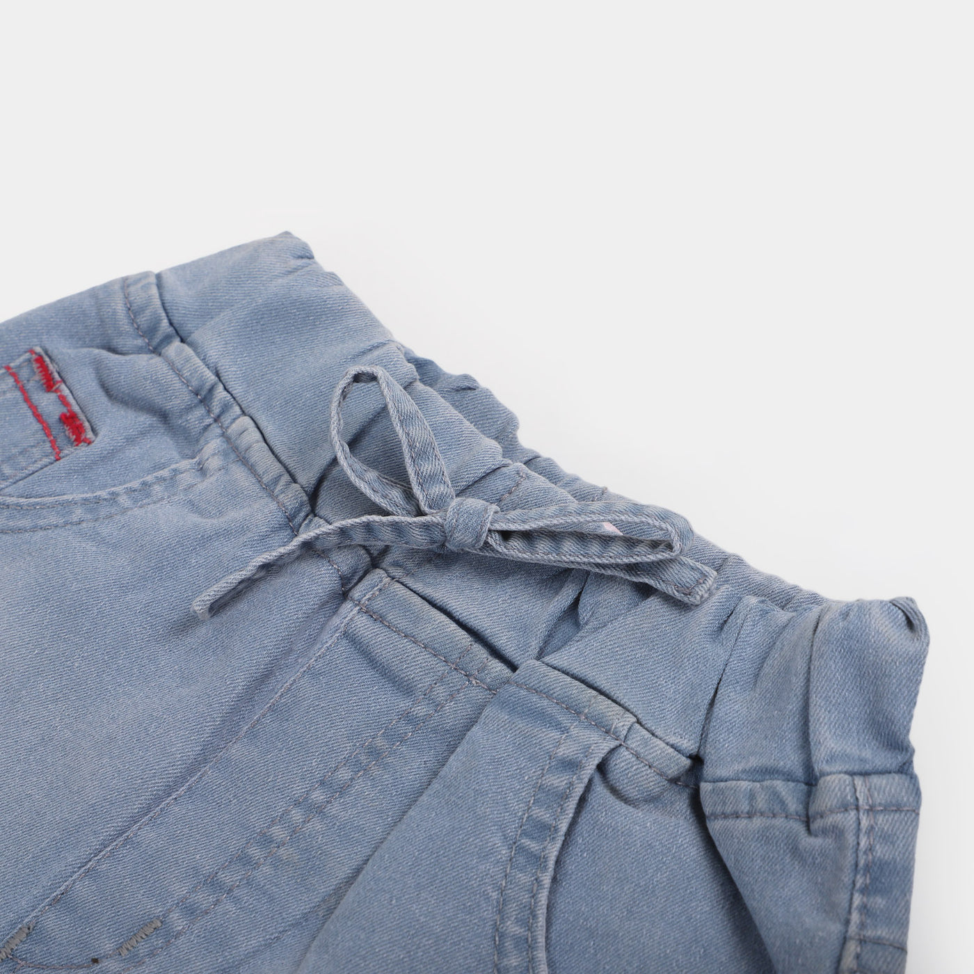 Girls Denim Short Cactus | LIGHT BLUE