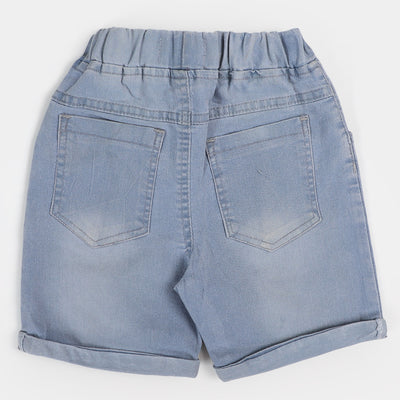 Girls Denim Short Cactus | LIGHT BLUE