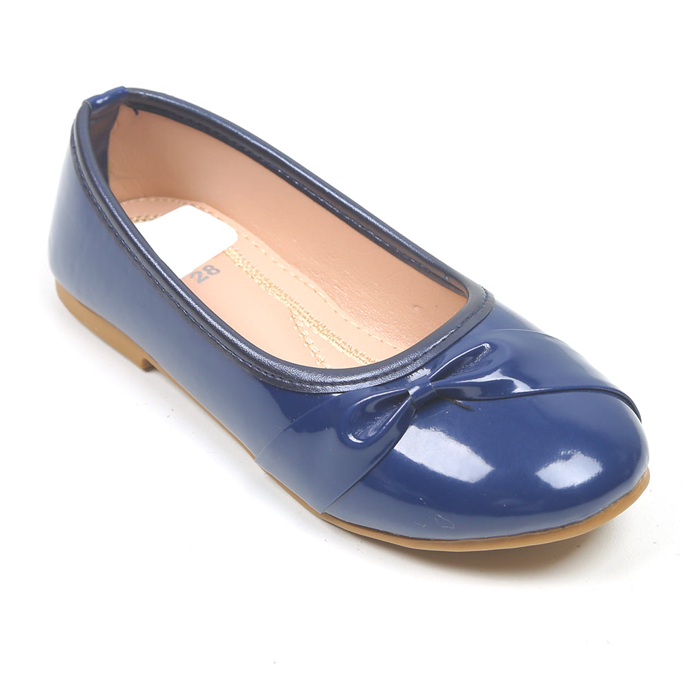 Casual Pumps For Girls - Navy