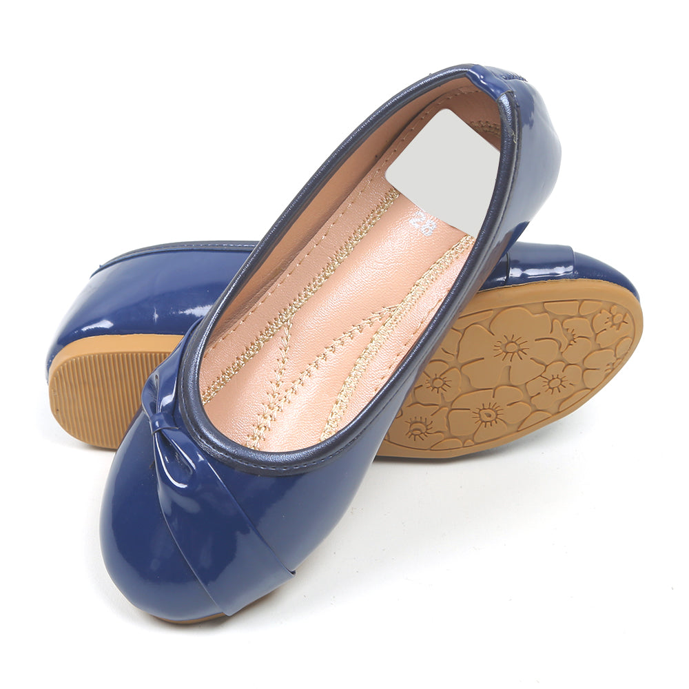 Casual Pumps For Girls - Navy