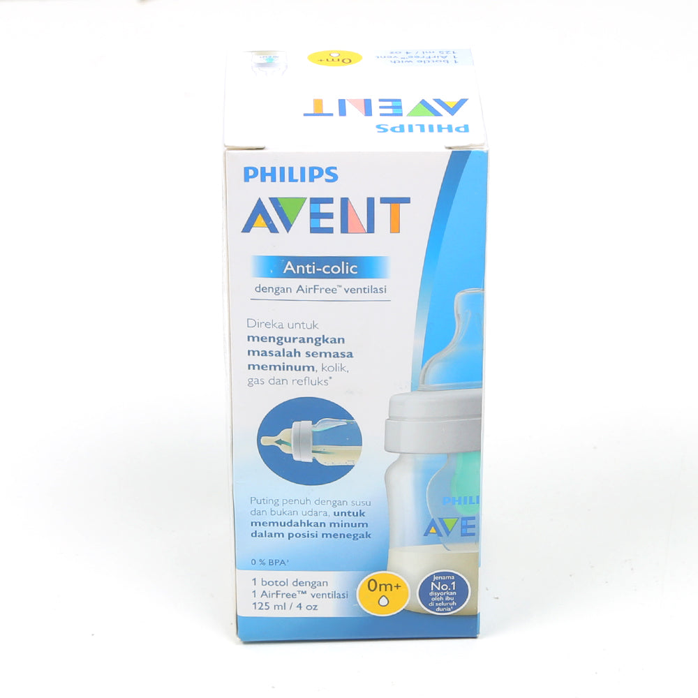 Philips Avent Anti-colic Feeding Bottle - 125ml (SCF810/14)
