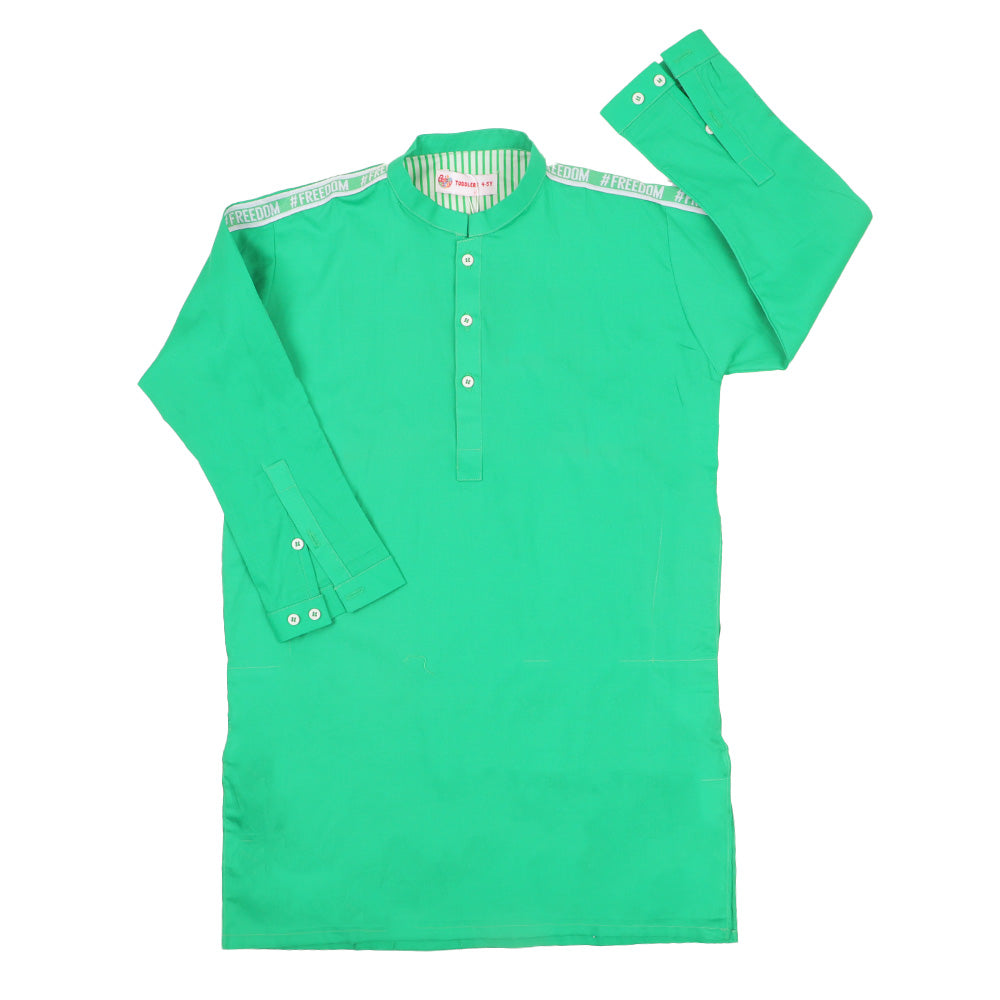 Boys Kurta Freedom - Green