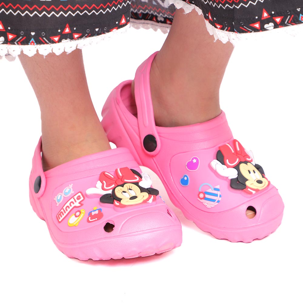 Character lightning Slippers For Girls - R Pink