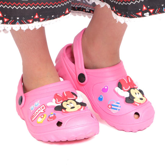 Character lightning Slippers For Girls - R Pink