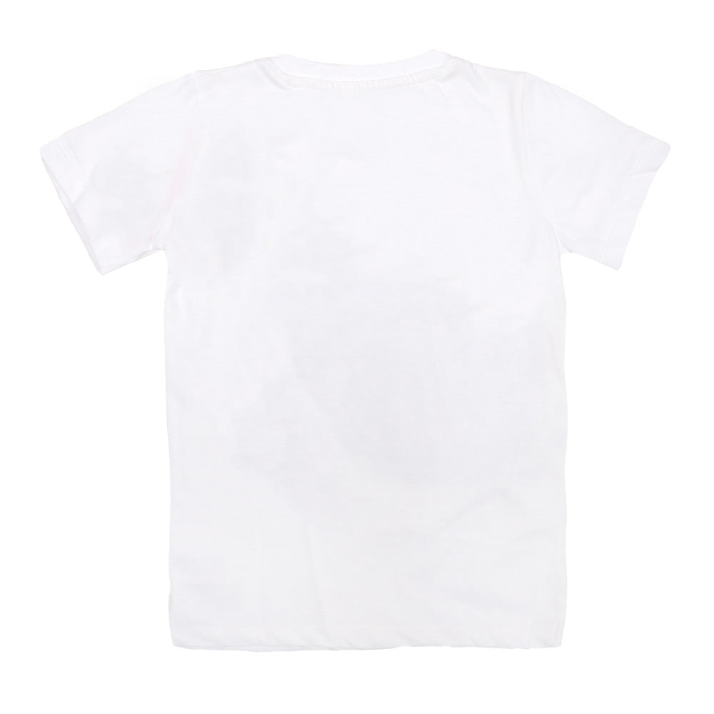 T-Shirt Pakistan Flag Applique - White