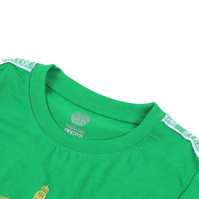 Minar-e-Pakistan Printed T-Shirt For Boys - Green