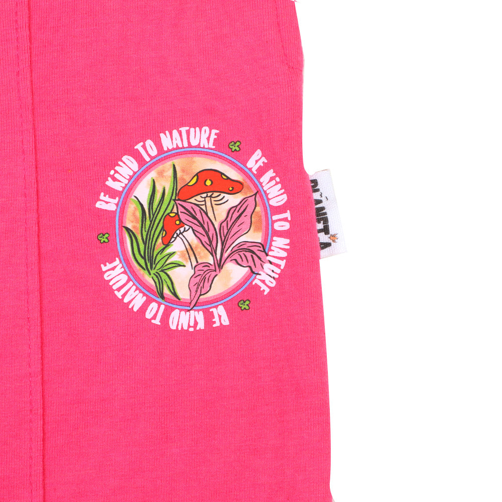 Girls Pajama Be Kind - Hot Pink