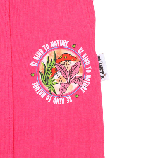 Girls Pajama Be Kind - Hot Pink