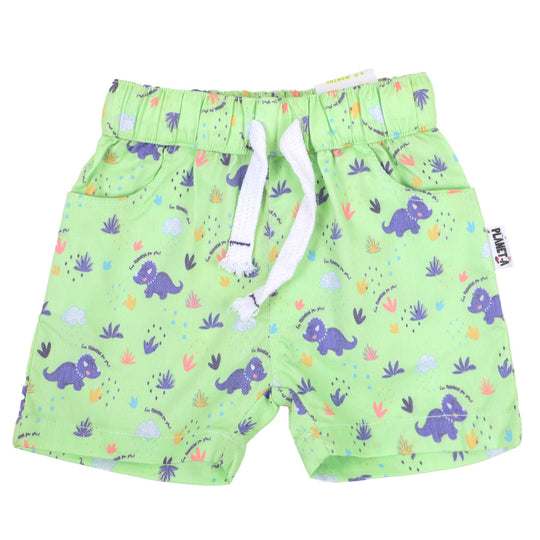 Infant Boys Short Cotton Rhino Park - Green