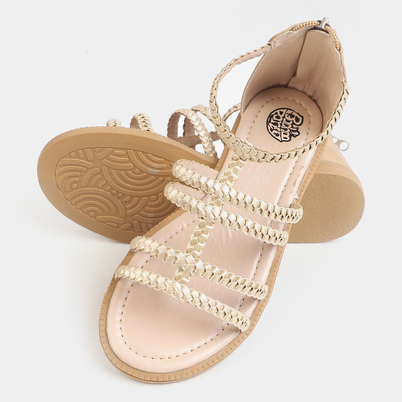 Girls Sandal SD-8-Gold