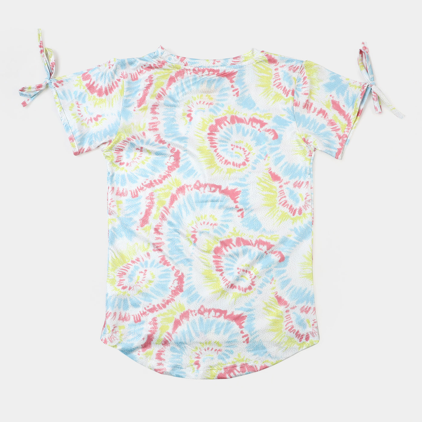 Girls Cotton T-Shirt  - Multi