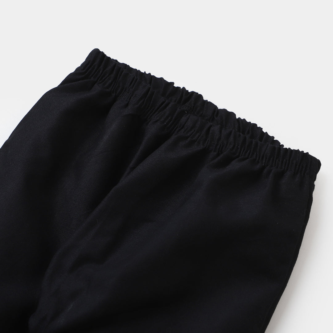 Infant Girls Straight Pant | BLACK