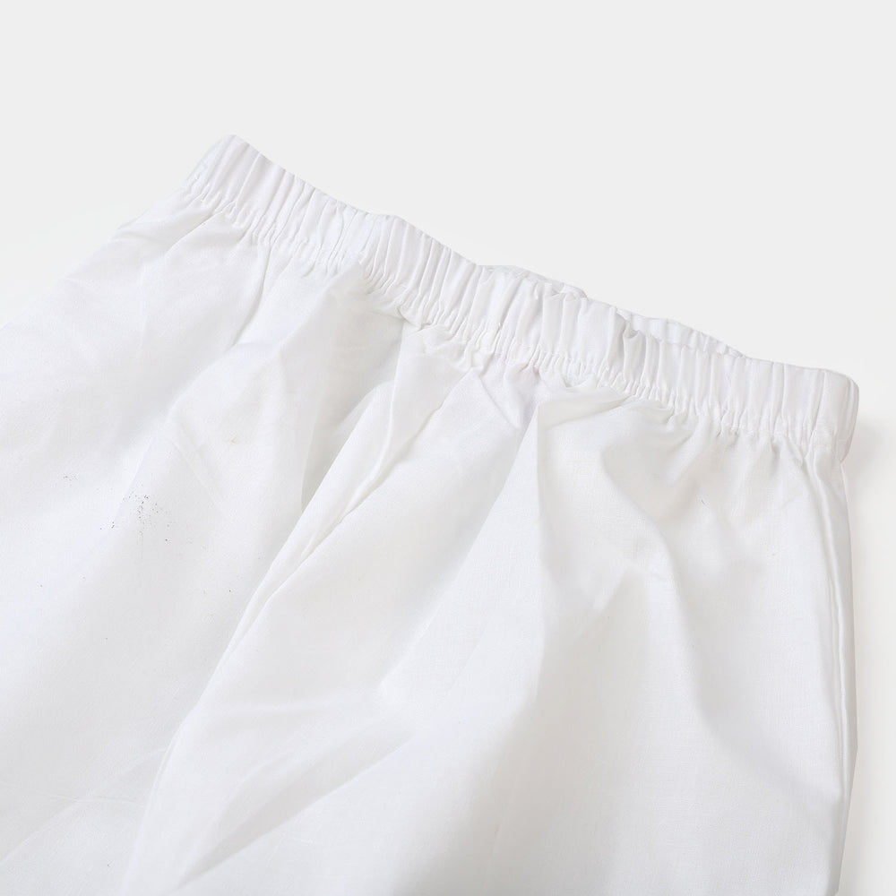 Girls Cotton Eastern Pant - White