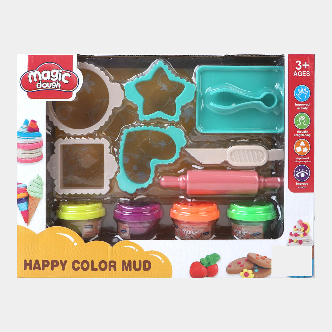 Happy Dough Set For Kids