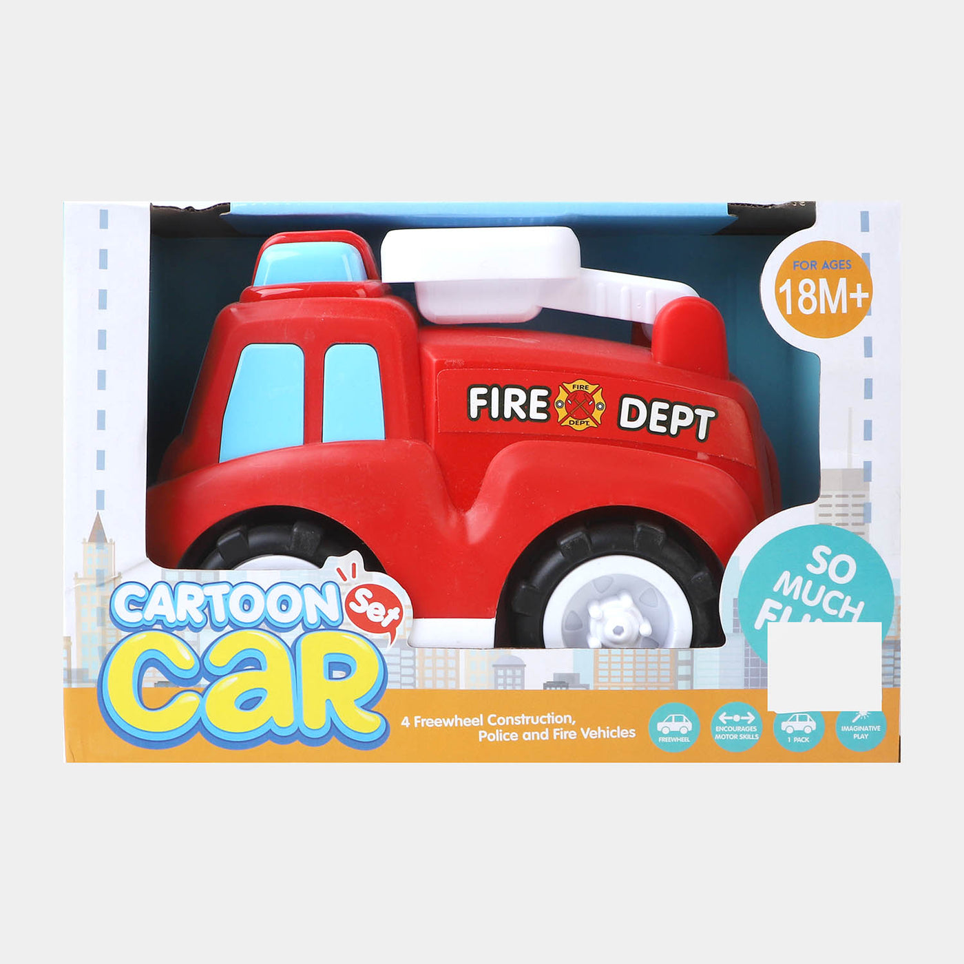 Free-Wheel Construction Truck For Kids