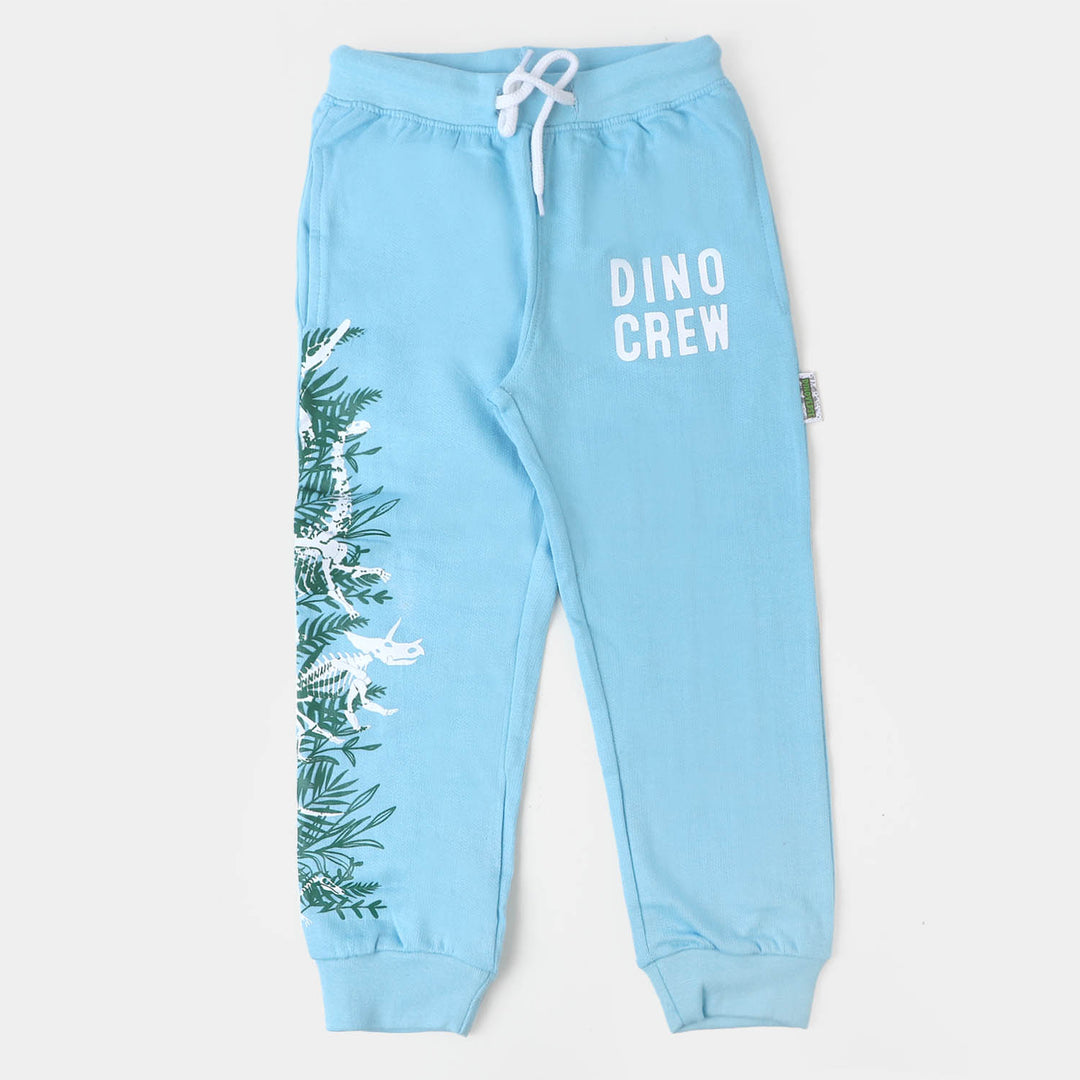 Boys Cotton Terry Pyjama Dino Crew - Atomizer