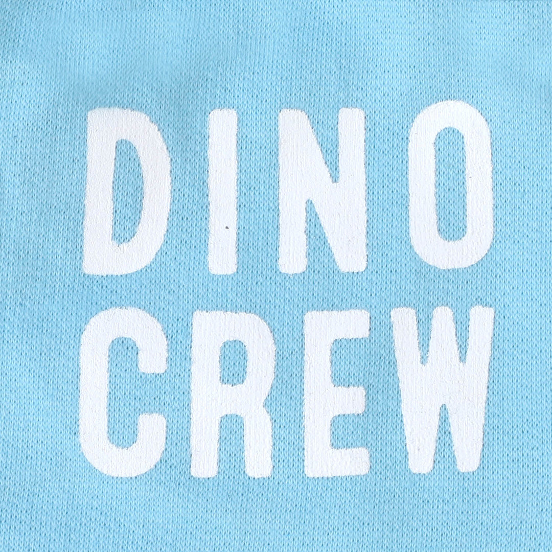 Boys Cotton Terry Pyjama Dino Crew - Atomizer