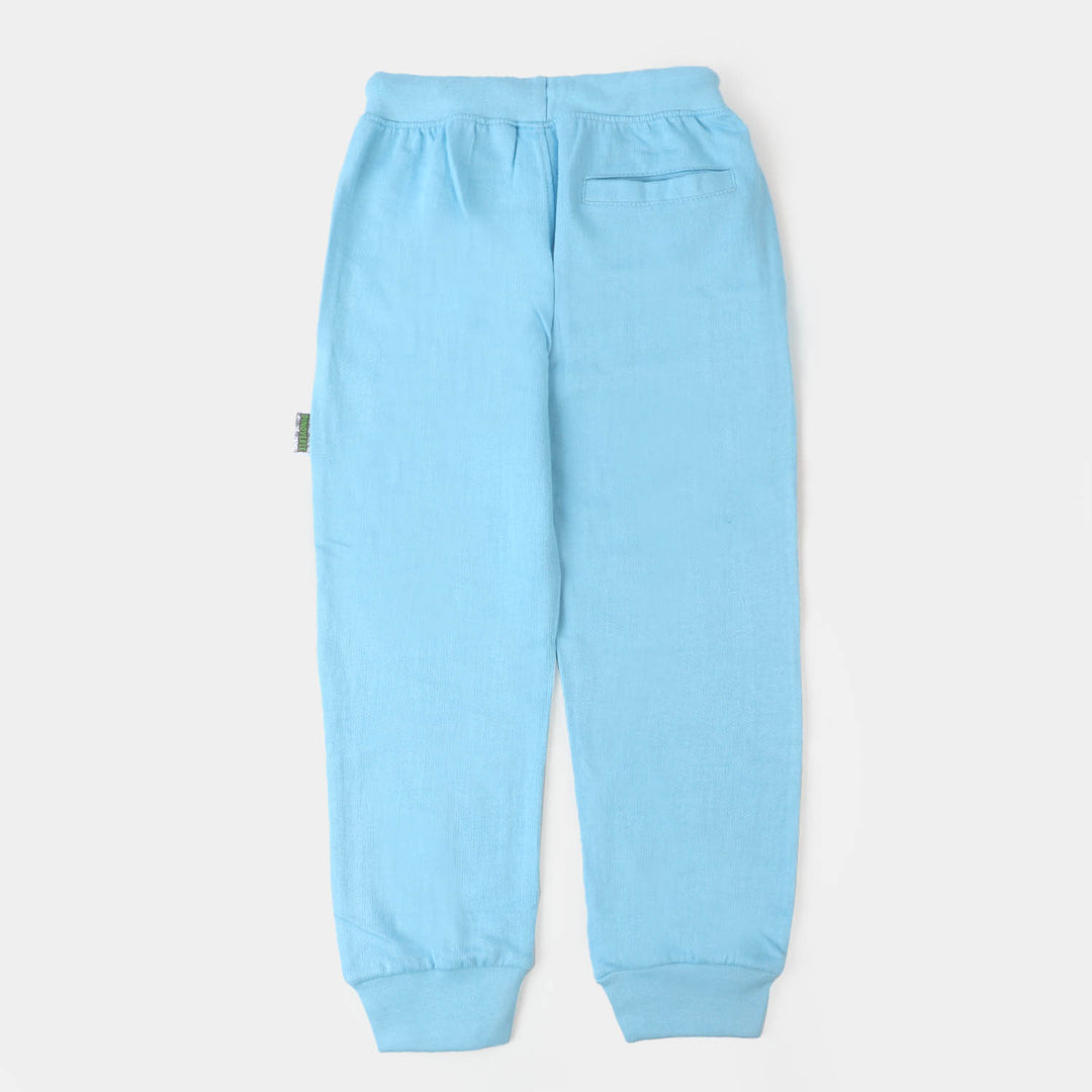Boys Cotton Terry Pyjama Dino Crew - Atomizer