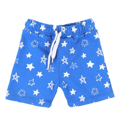 Infant Boys Knitted Short STAR - Blue