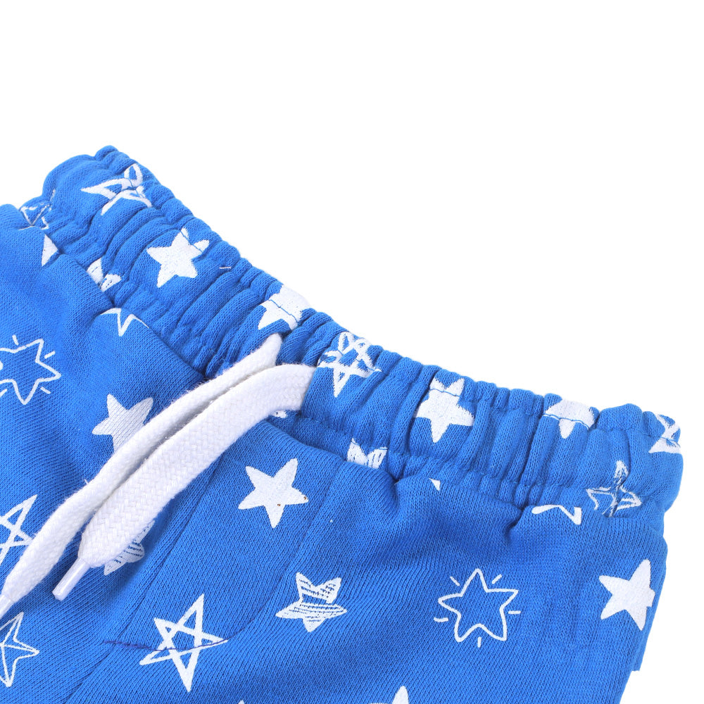 Infant Boys Knitted Short STAR - Blue