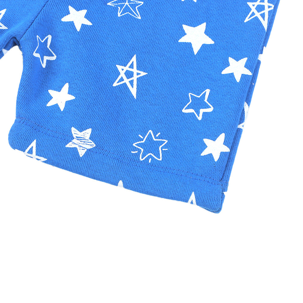 Infant Boys Knitted Short STAR - Blue