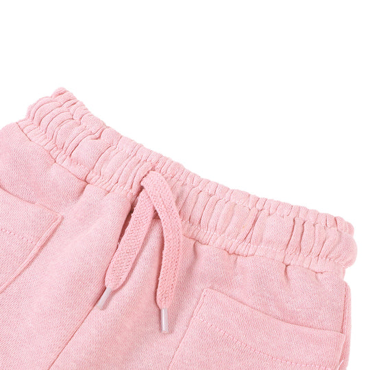 Infant Boys Knitted Short HAVE A SUPER DAY - Light Pink
