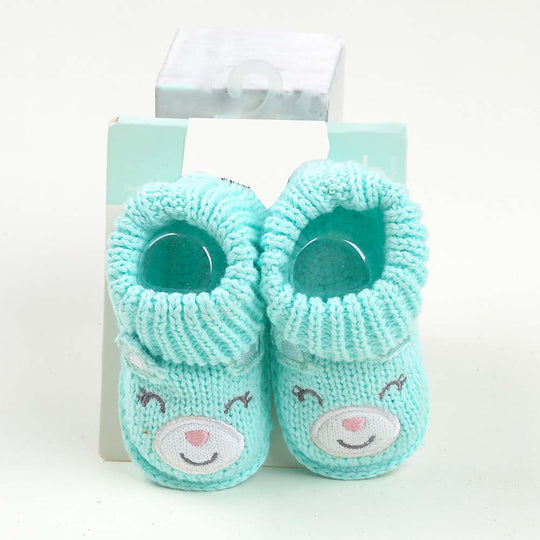 Carter Woolen Shoes - Green